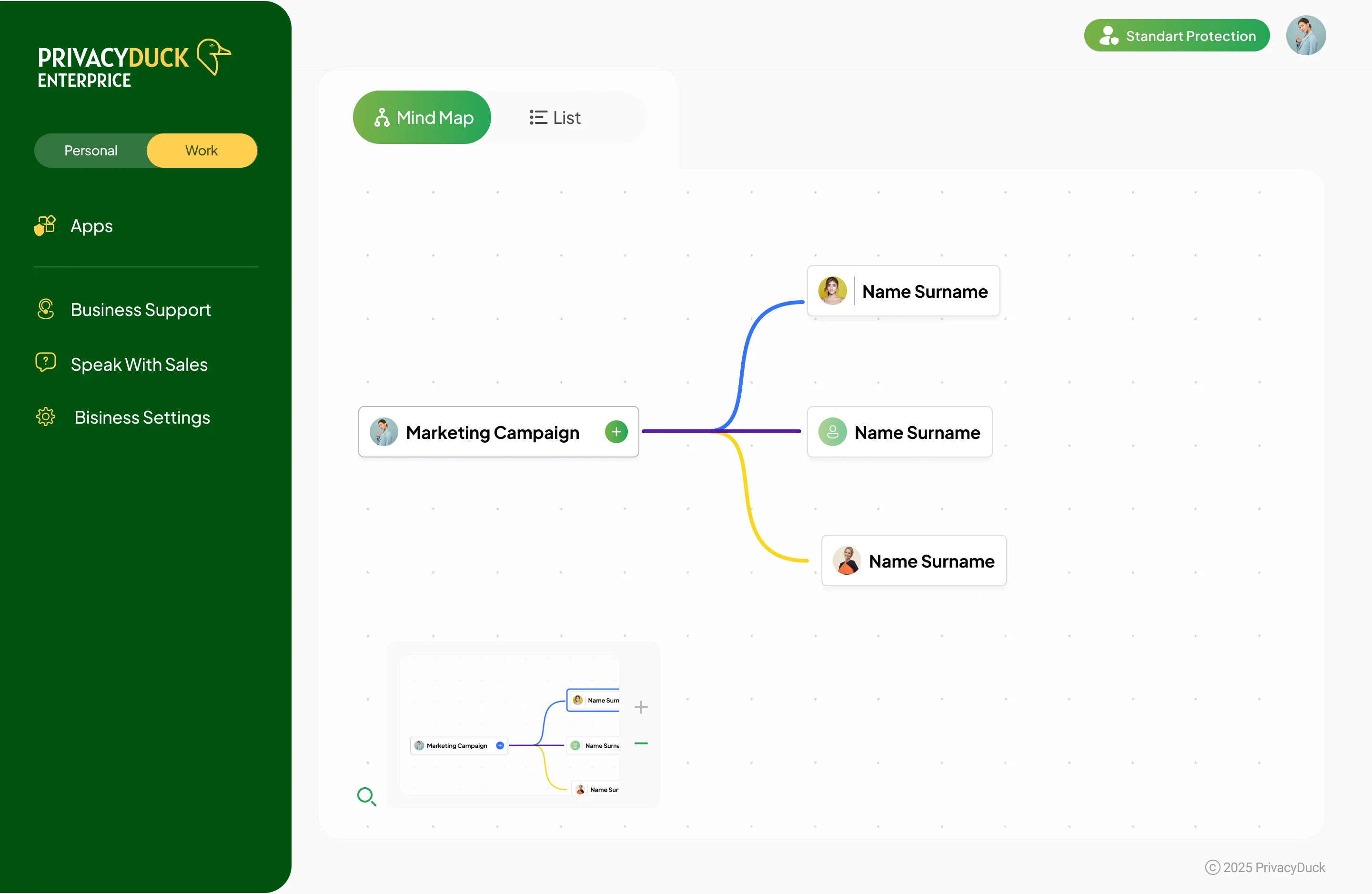 business data privacy provider